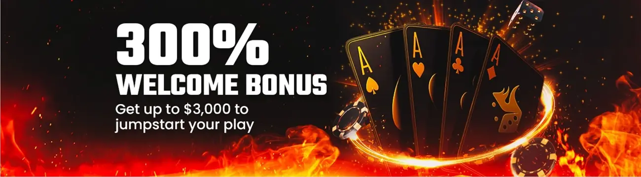 Ignition Casino 300% welcome package